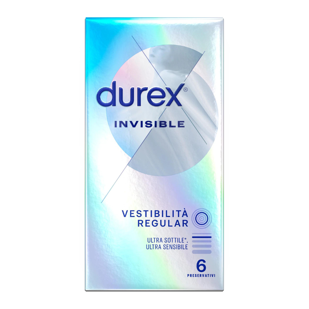 DUREX INVISIBLE 6 PEZZI