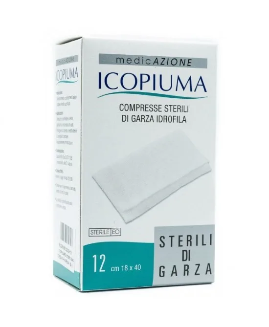 GARZA ICOPIUMA 18X40CM 12PZ