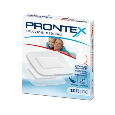 GARZA PRONTEX SOFT 10X8CM 6PZ