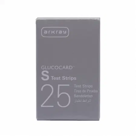 GLUCOCARD S TEST STRIPS 25STR
