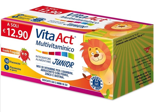 VITA ACT MULTIVITAMINICO J 10F